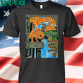 King Gizzard At Ancient Theatre In Plovdiv Bulgaria On June 8-9-10 2025 Orange Fish Shirt