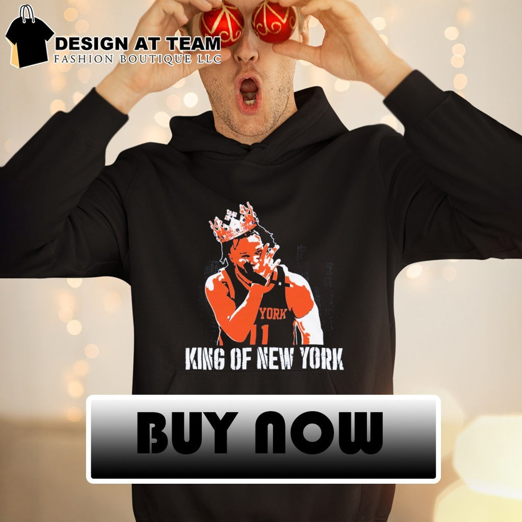 King of New York Basketball Jalen Brunson Knicks 3 points pose shirt