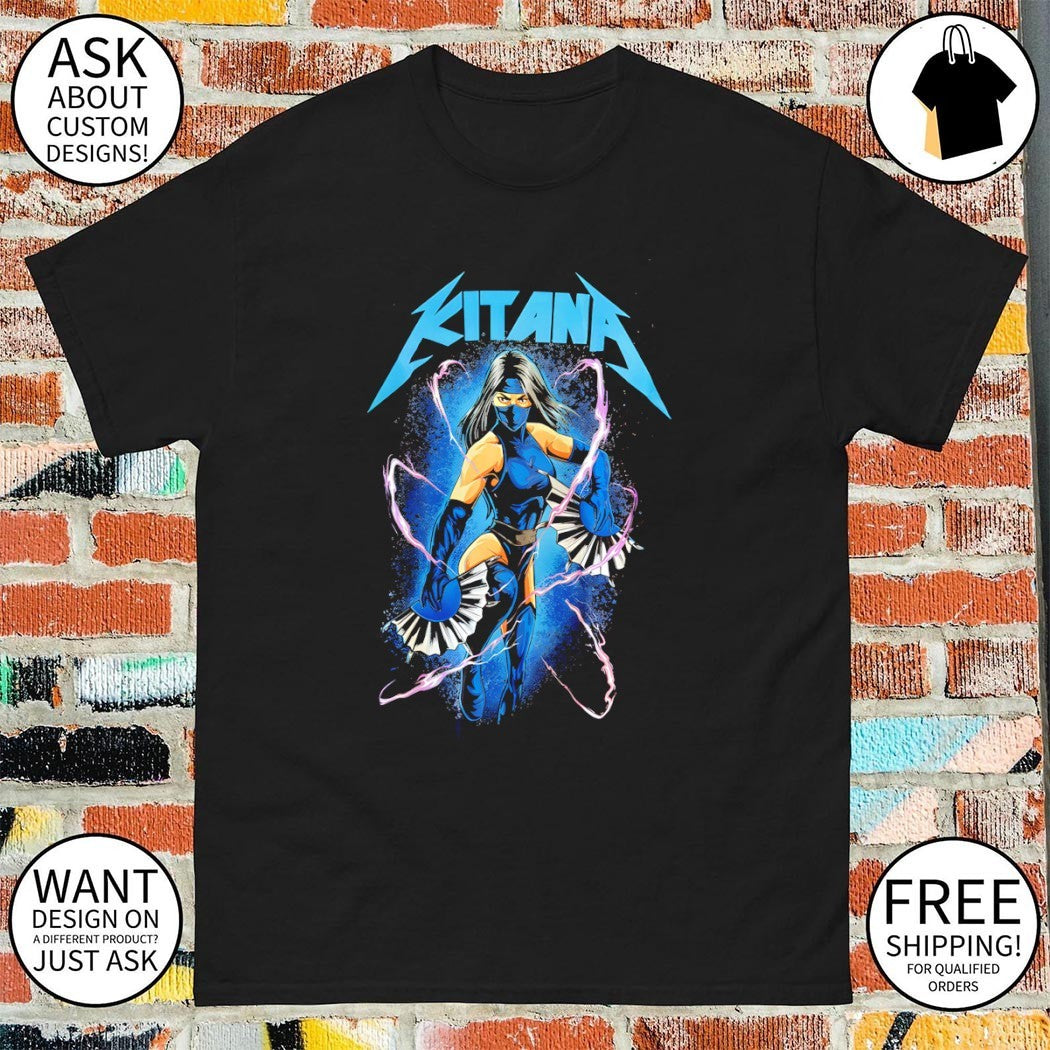 Kitana Mortal Kombat vintage shirt