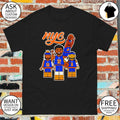 Knicks basketball player gamer style NYC Team Graphic shirt