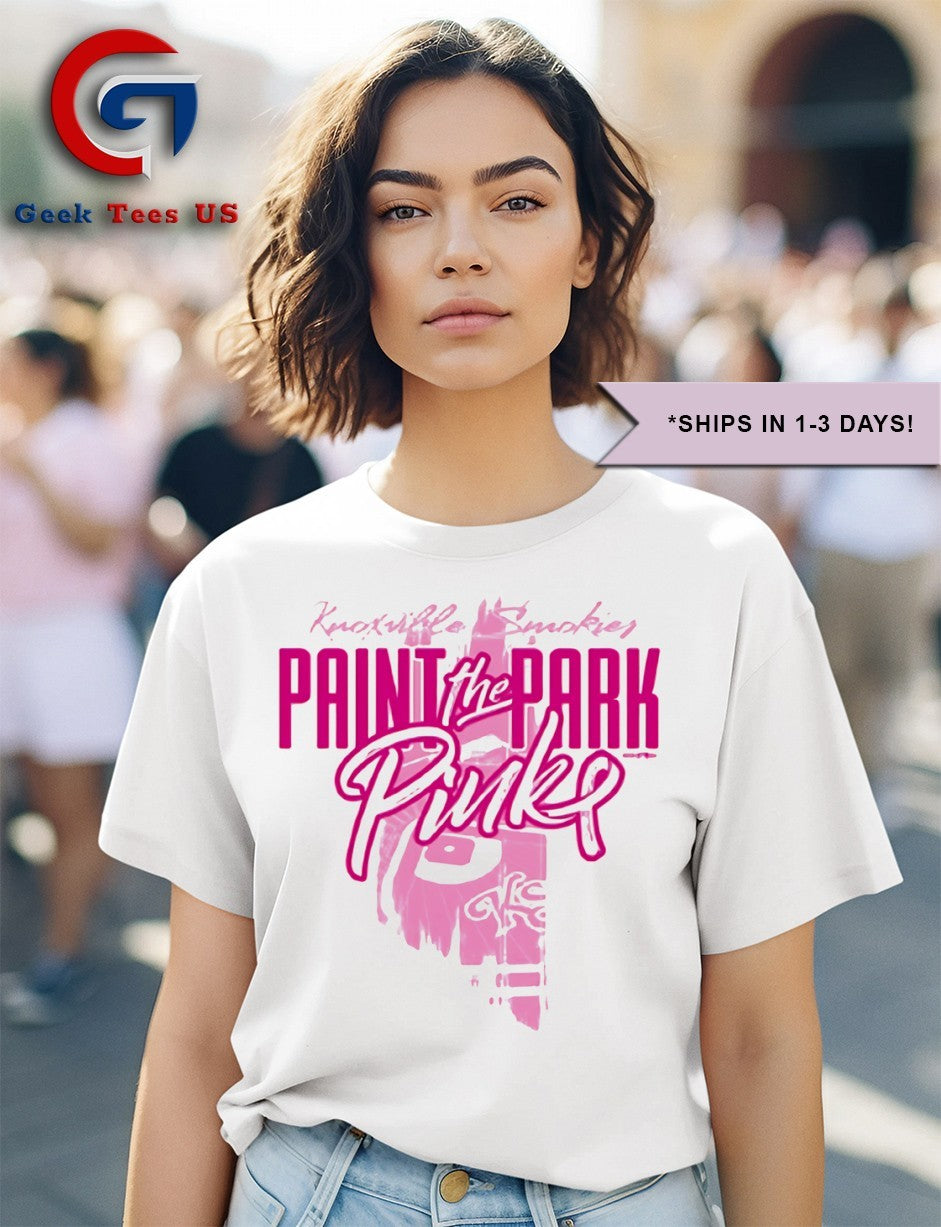 Knoxville Smokies MiLB paint the park pinks shirt