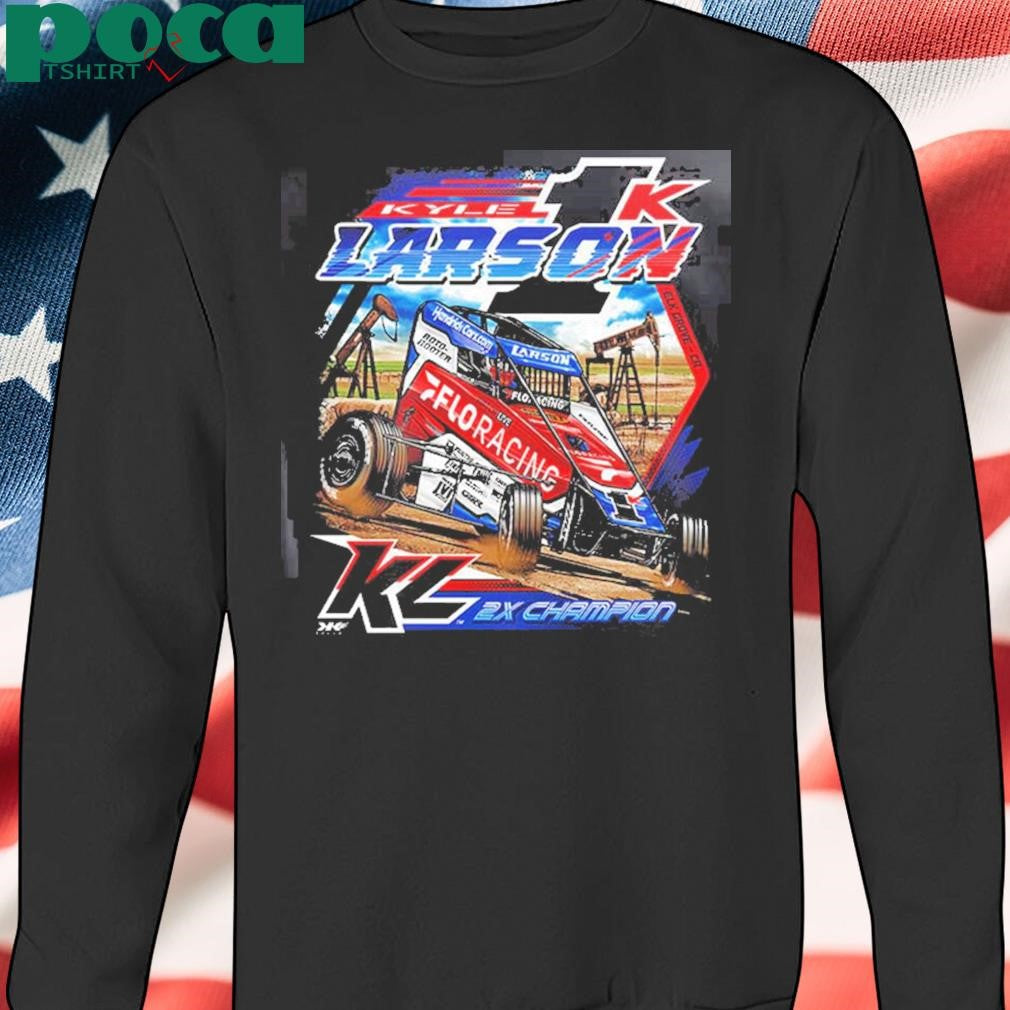 Kyle Larson 2025 Chili Bowl Pole Dash Two Sides Unisex T-Shirt