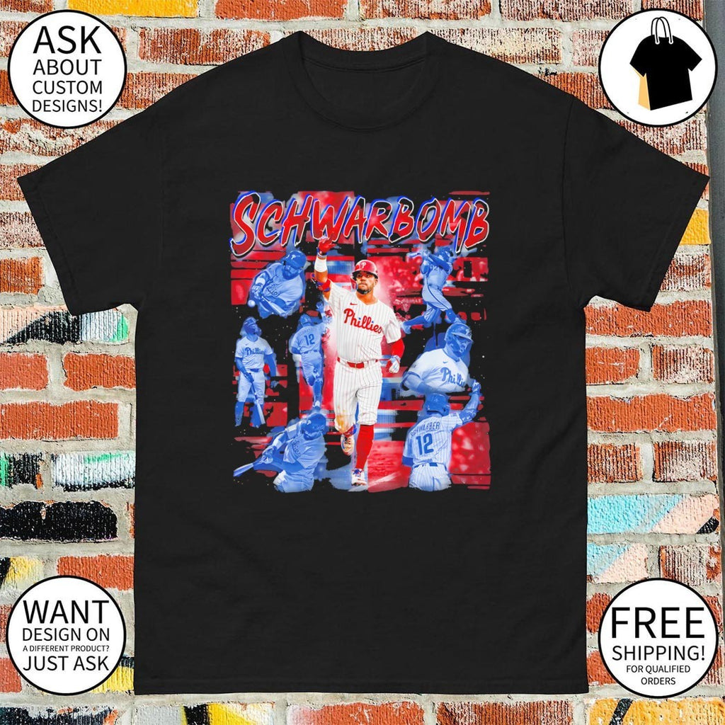 Kyle Schwarber Schwarbomb Philadelphia Phillies MLB Baseball 2026 shirt