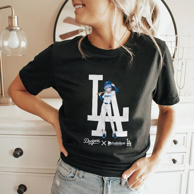 LA Dodgers X Hololive Hoshimachi Suisei Shirt