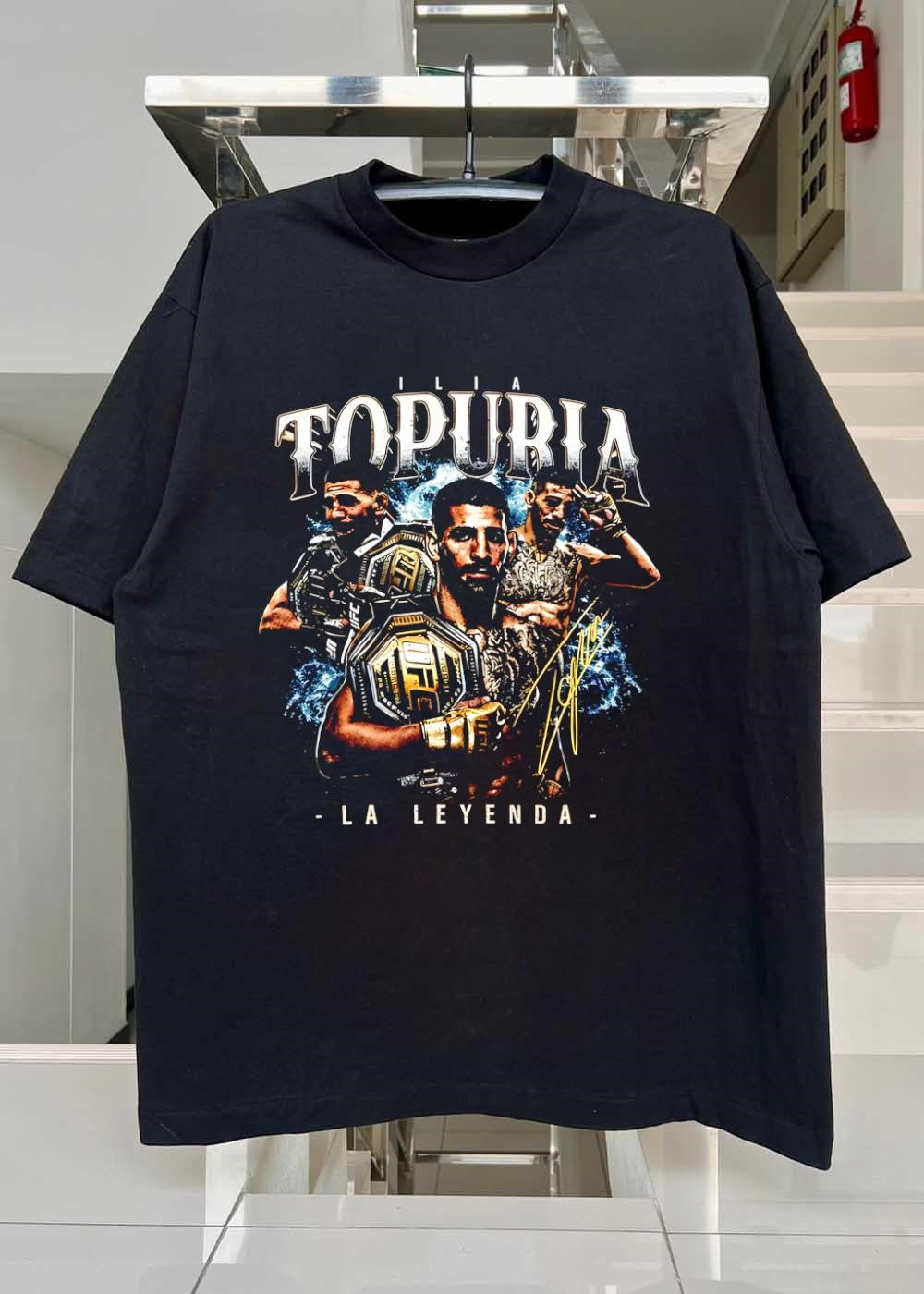 La Leyenda Ilia Topuria UFC Champion Athletic Fighter Shirt