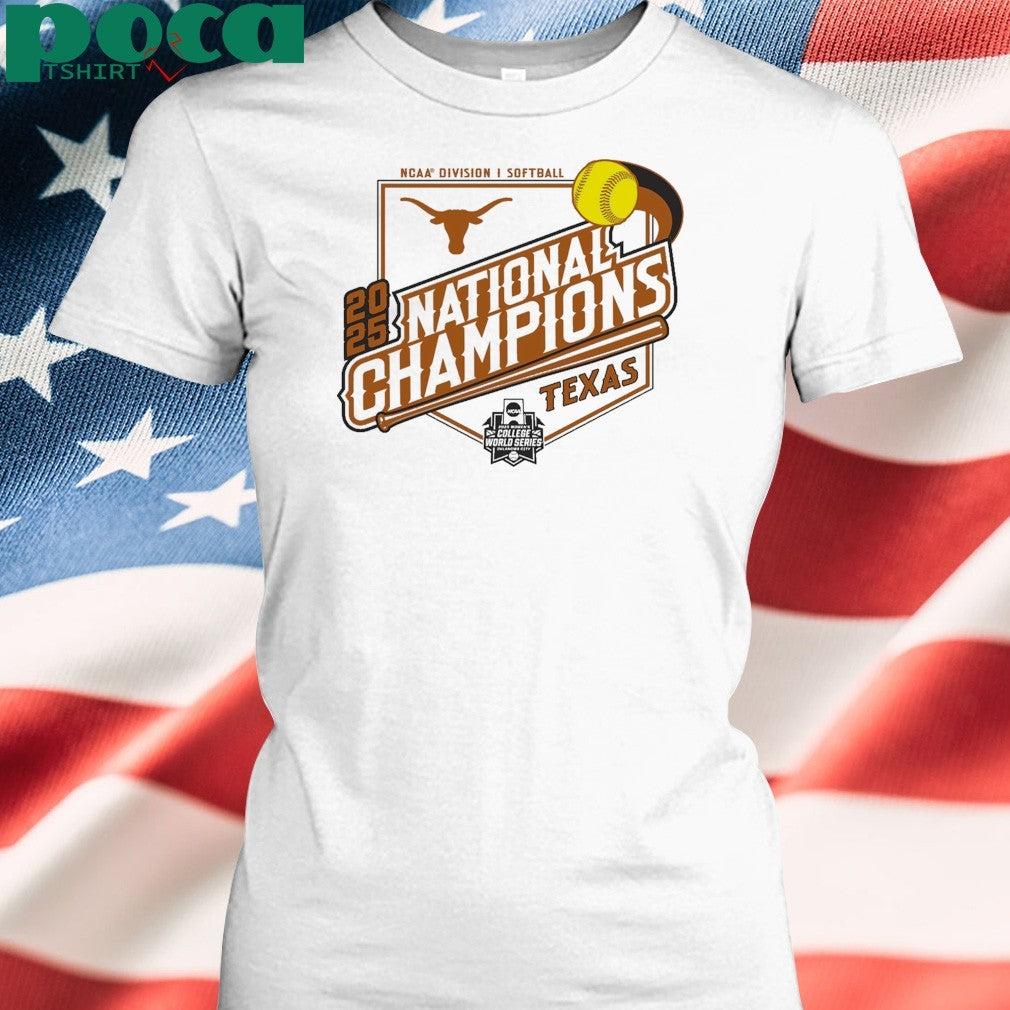 Ladies Texas Longhorns Women’s Softball 2025 National Champions Shirt