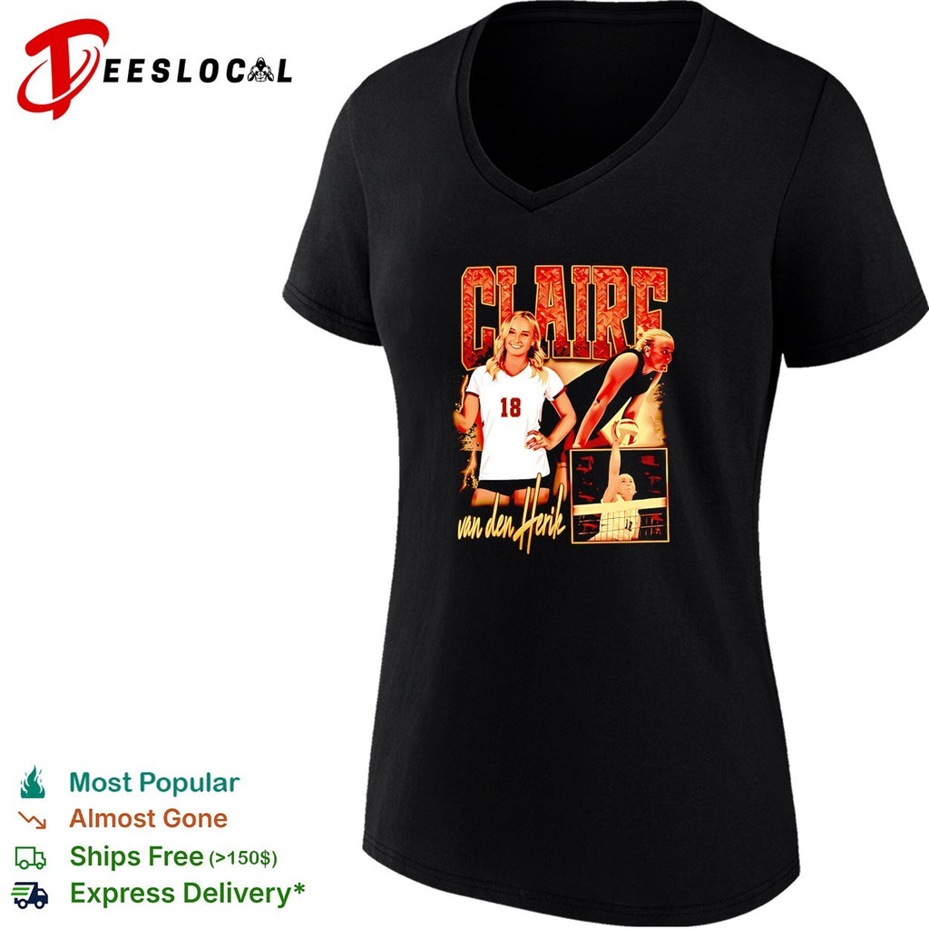 Laire Van Den Herik volleyball player 18 shirt
