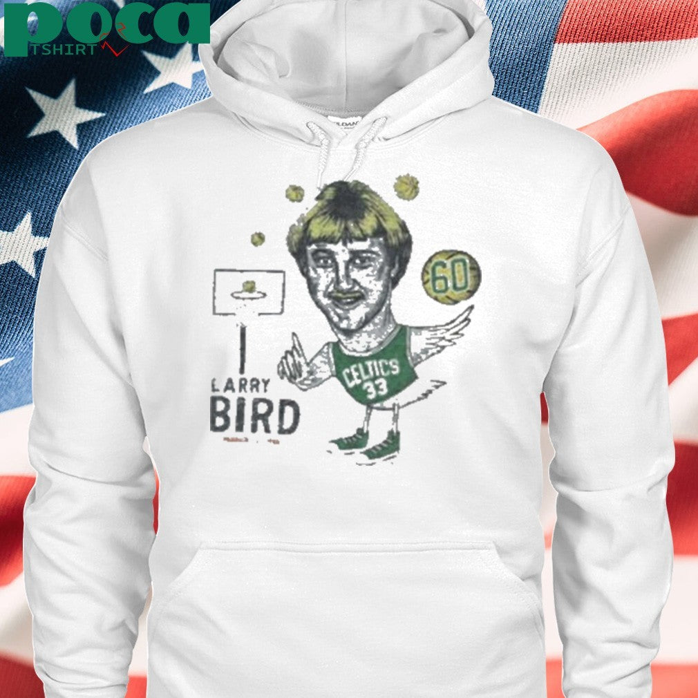 Larry Bird Boston Celtics Basketball funny art shirt
