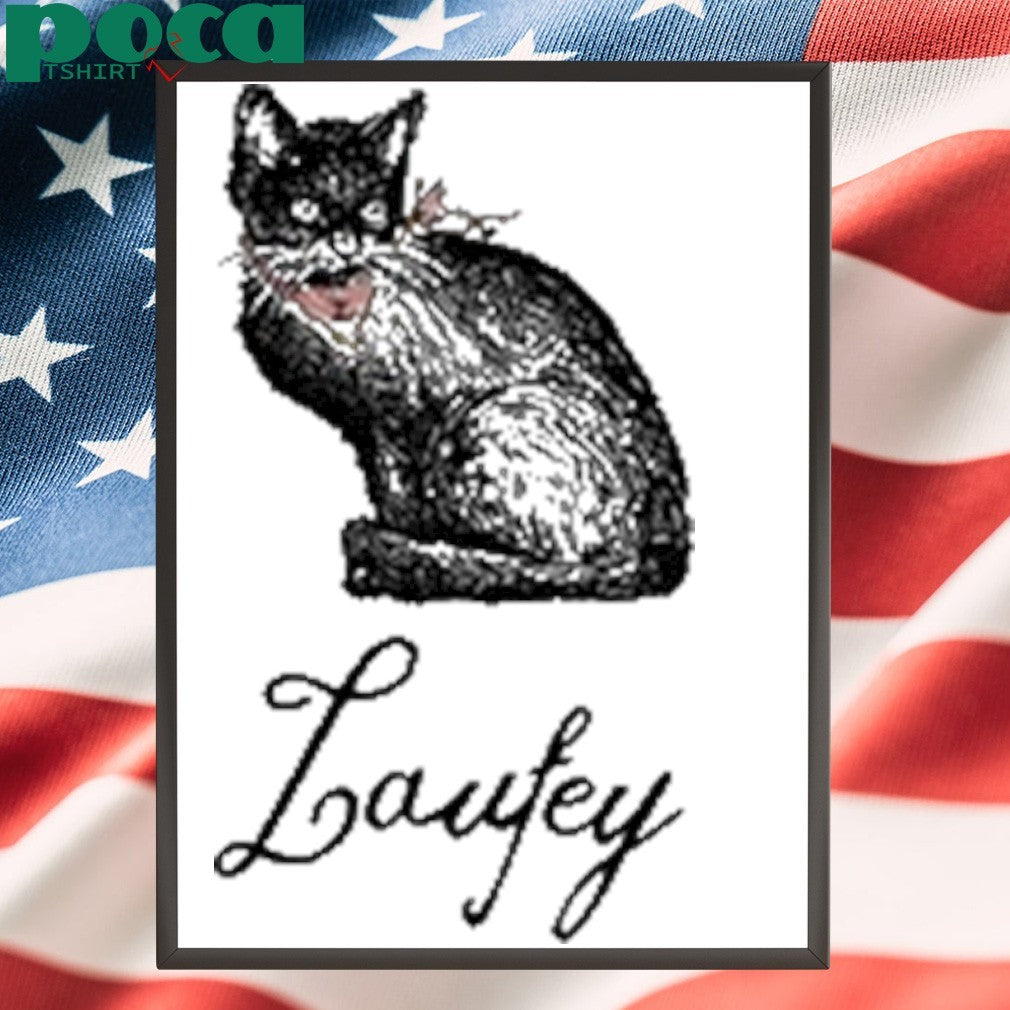 Laufey Black Cat Shirt