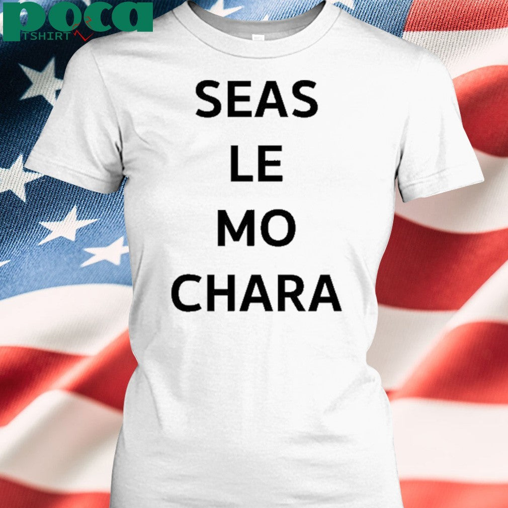 Le Boom Wearing Seas Le Mo Chara shirt