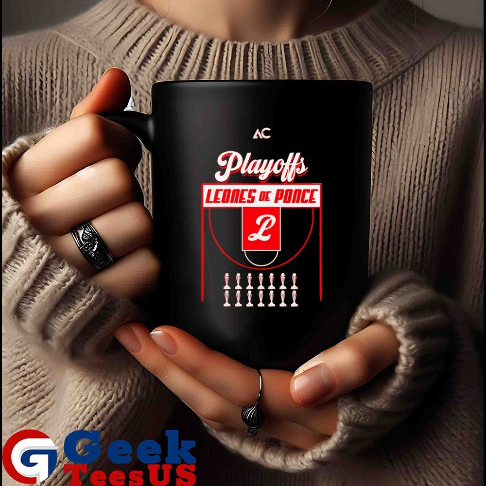 Leones de Ponce Basketball Playoffs 2025 shirt