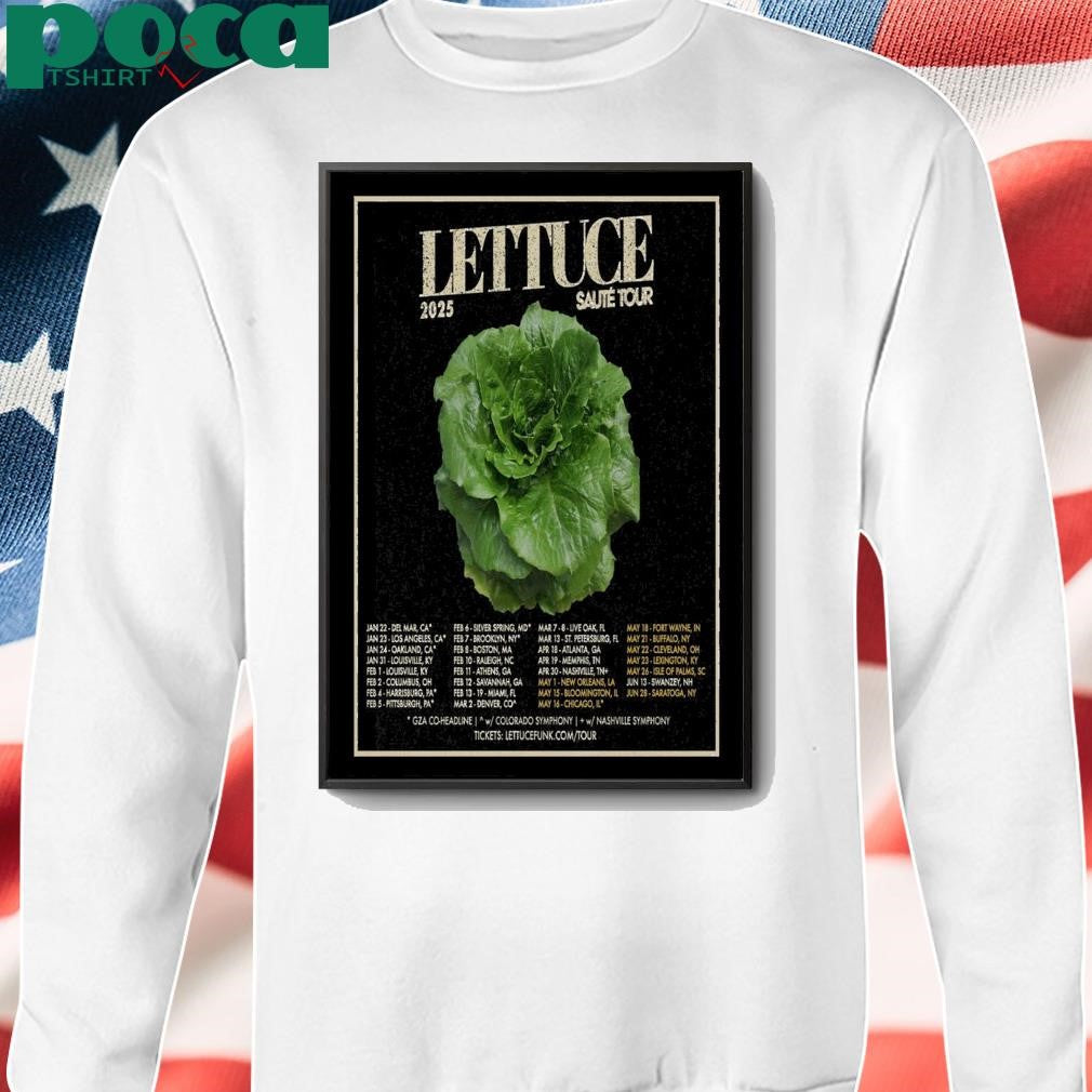 Lettuce Saute 2025 Poster shirt