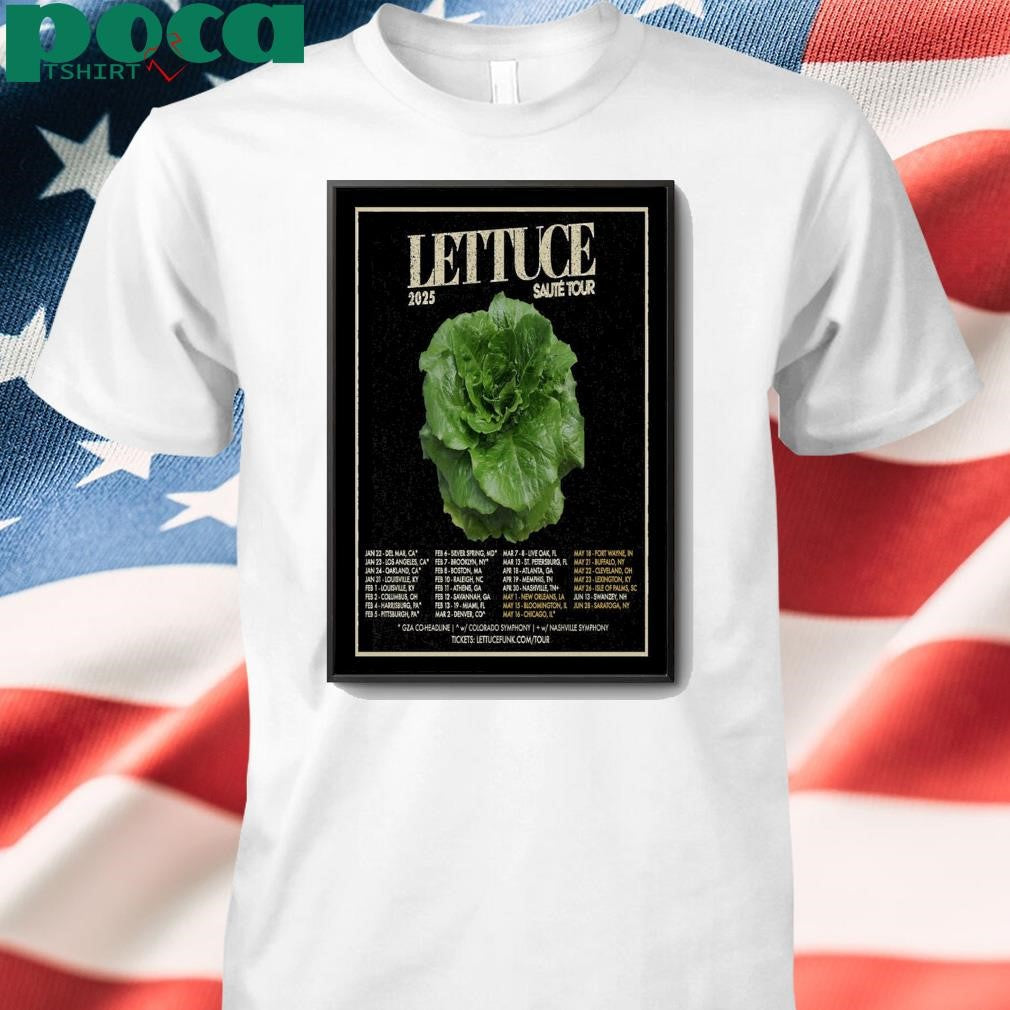 Lettuce Saute 2025 Poster shirt