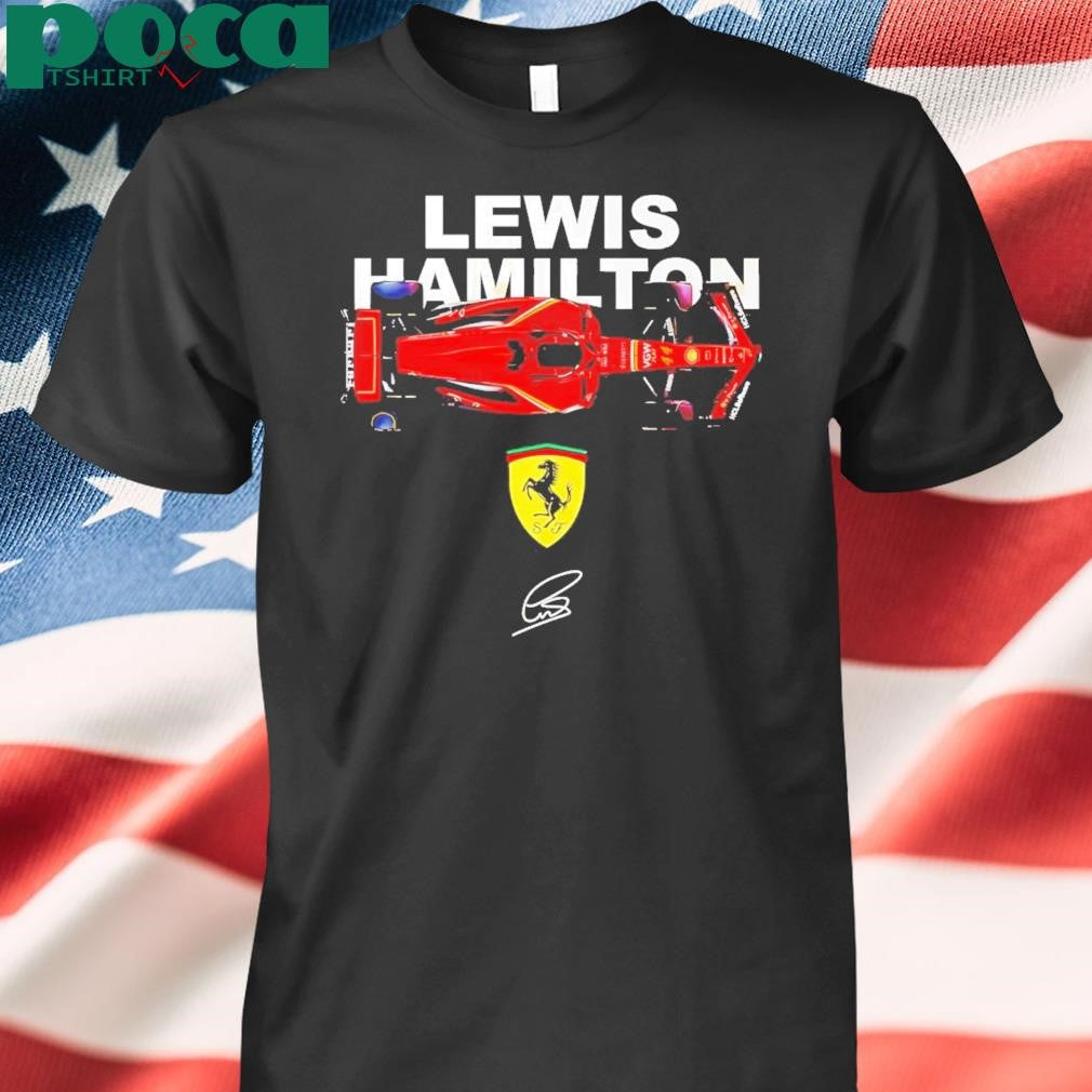 Lewis Hamilton Signature Unisex T-Shirt