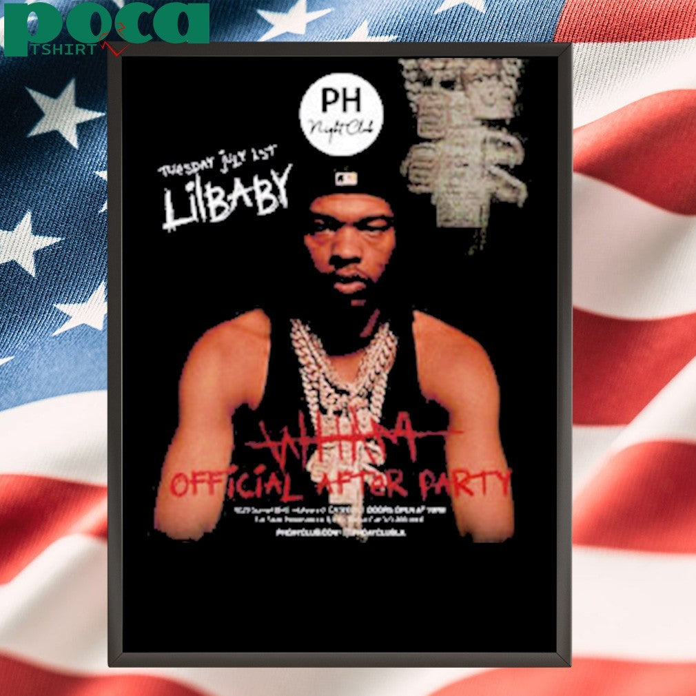 Lil Baby WHAM Official After Party At PH Night Club On July 1 2025 Unisex T-Shirt