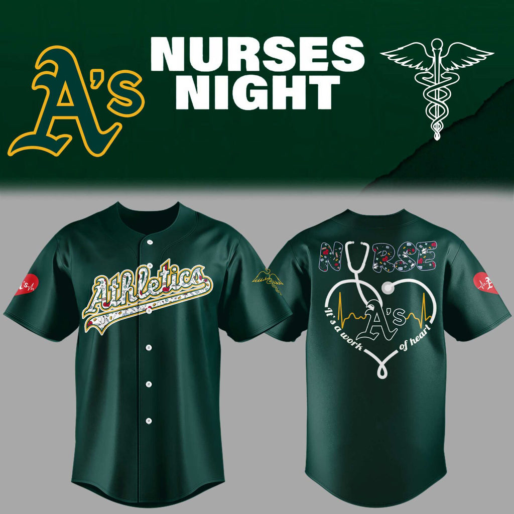Limited Edition Athletics Nurses Night Jersey