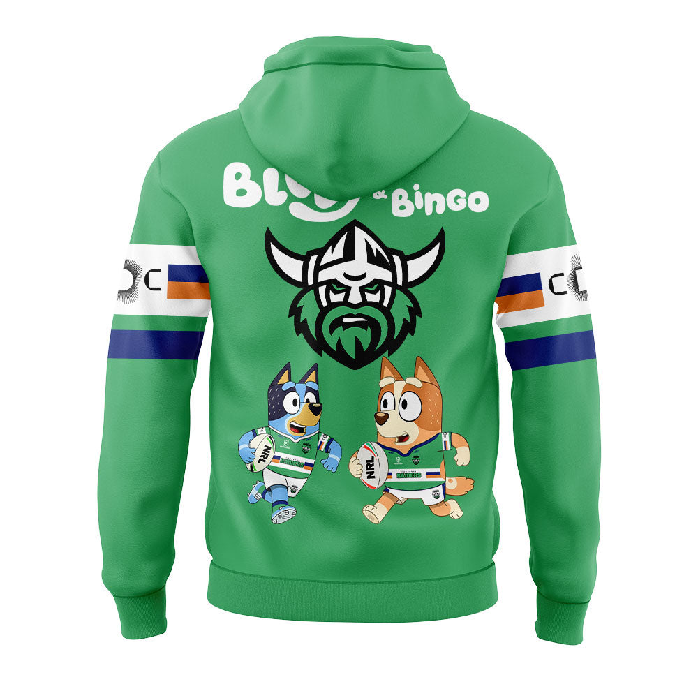 Canberra Raiders Bluey and Bingo Shirt, Hoodie