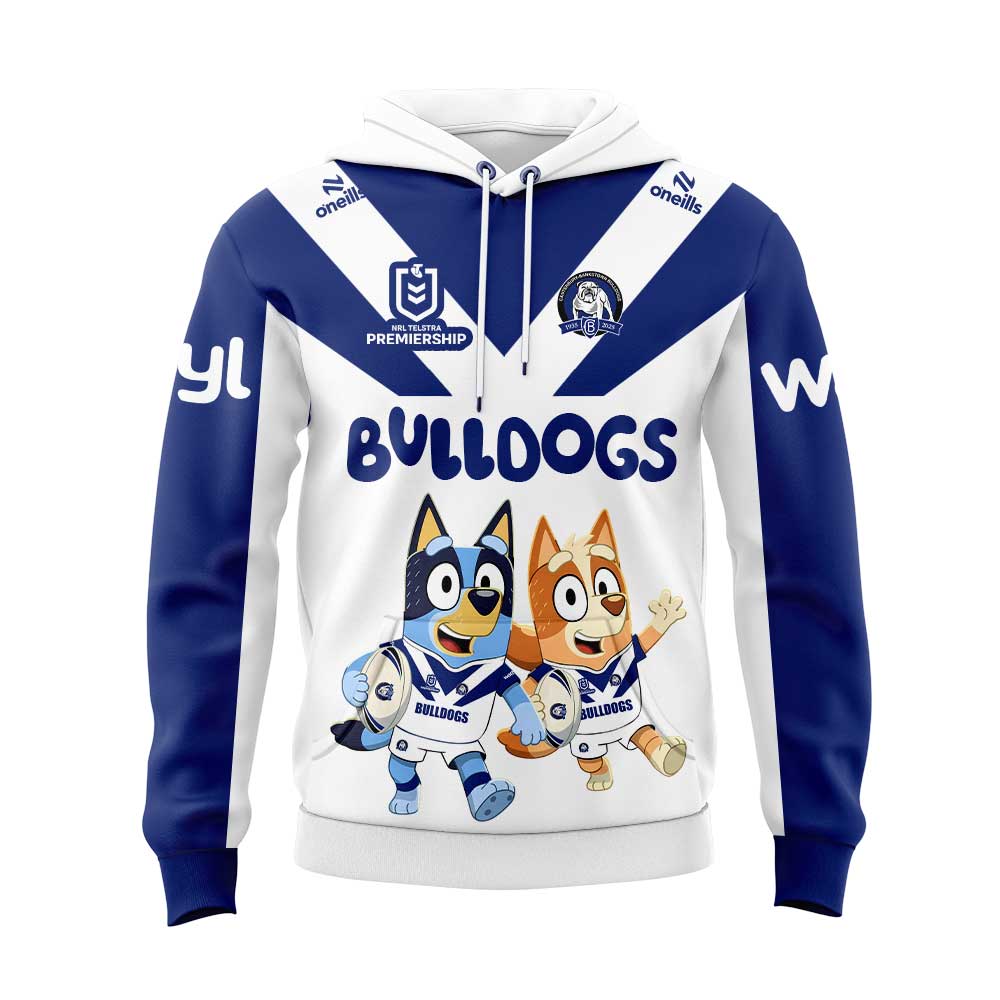 Canterbury Bulldogs Bluey and Bingo Shirt, Hoodie