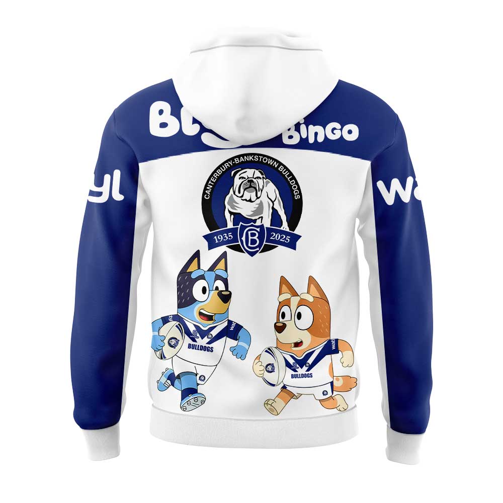 Canterbury Bulldogs Bluey and Bingo Shirt, Hoodie