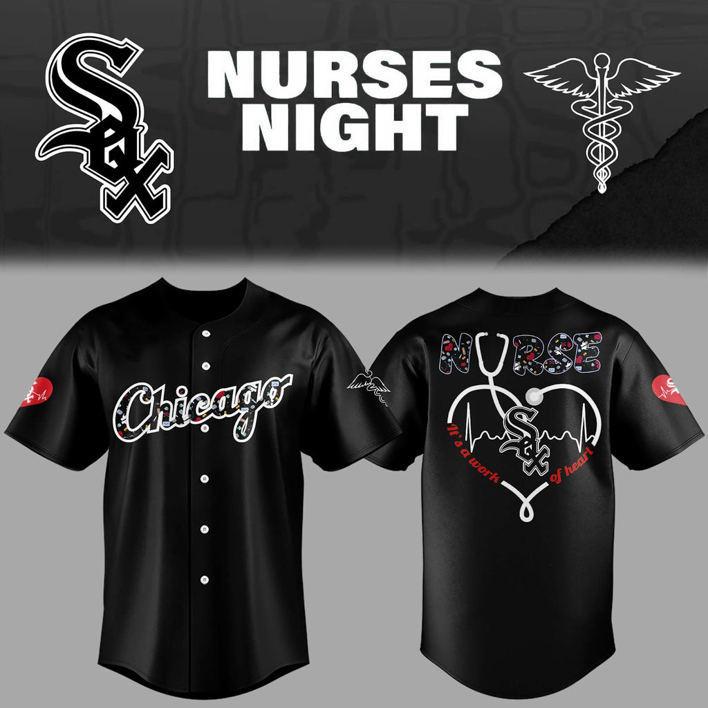 Limited Edition Chicago White Sox Nurses Night Jersey