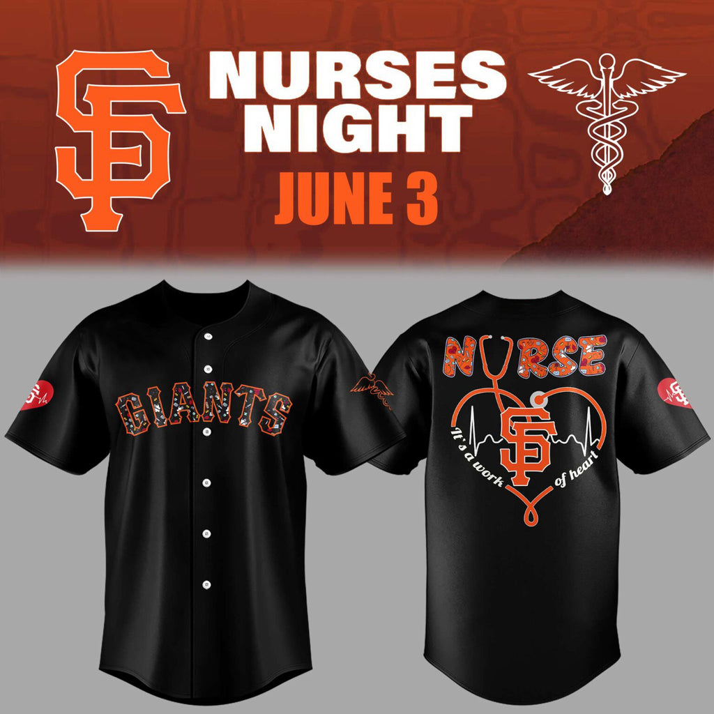 Limited Edition Giants Nurses Night Jersey
