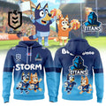 Gold Coast Titans Bluey and Bingo Hoodie