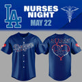 Limited Edition Los Angeles Dodgers Nurses Night Jersey