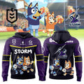 Melbourne Storm Bluey and Bingo Hoodie