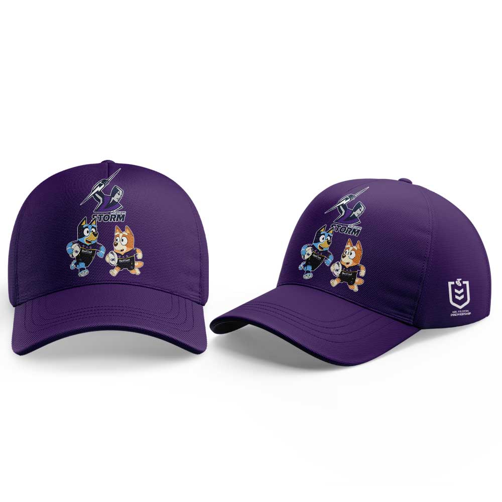 Melbourne Storm Bluey and Bingo Hoodie