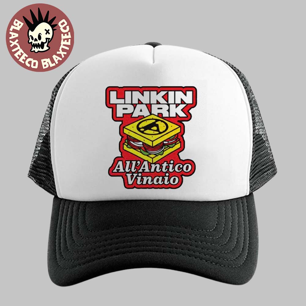 Linkin Park Firenze Italia 2026 Pop Up Shop Exclusive Merch Florence Emporio Da Zero All’Antico Vinaio Trucker Hat