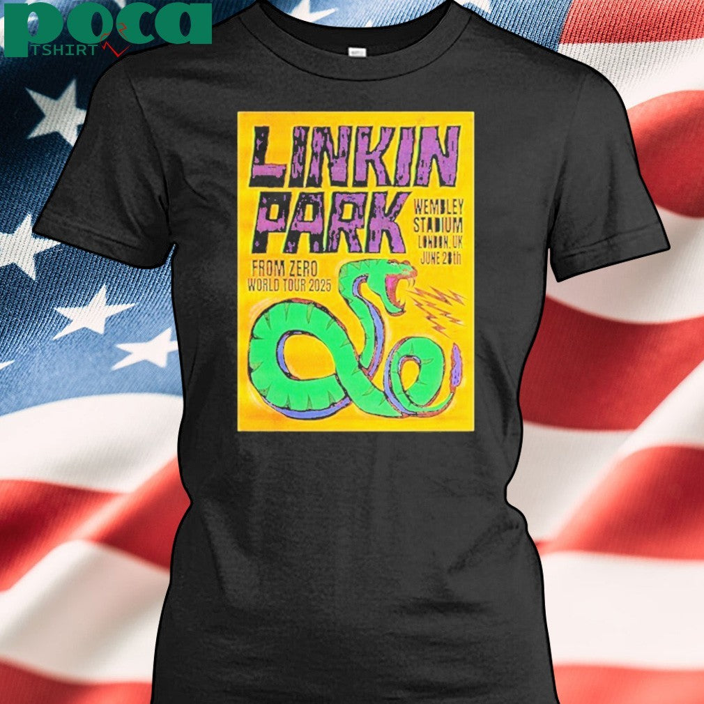 Linkin Park From Zero World Tour At Wembley Stadium London Uk On June 28 2025 shirt