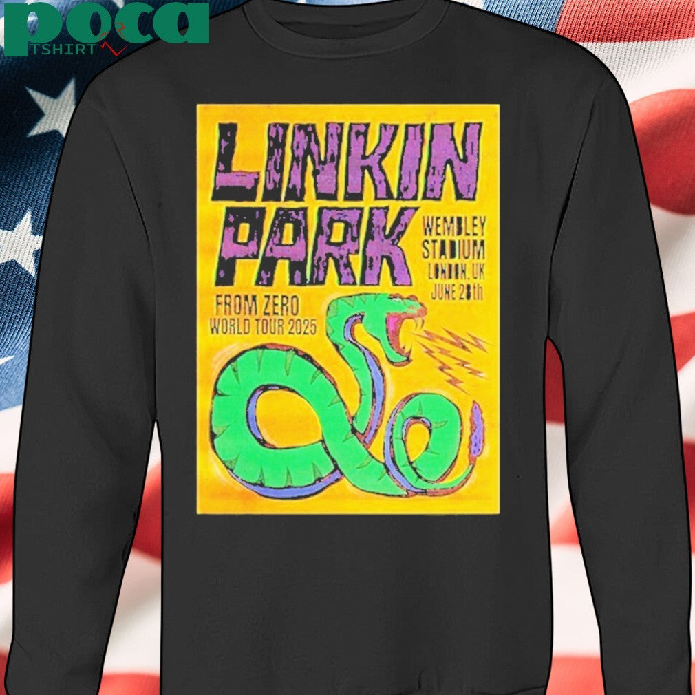 Linkin Park From Zero World Tour At Wembley Stadium London Uk On June 28 2025 shirt