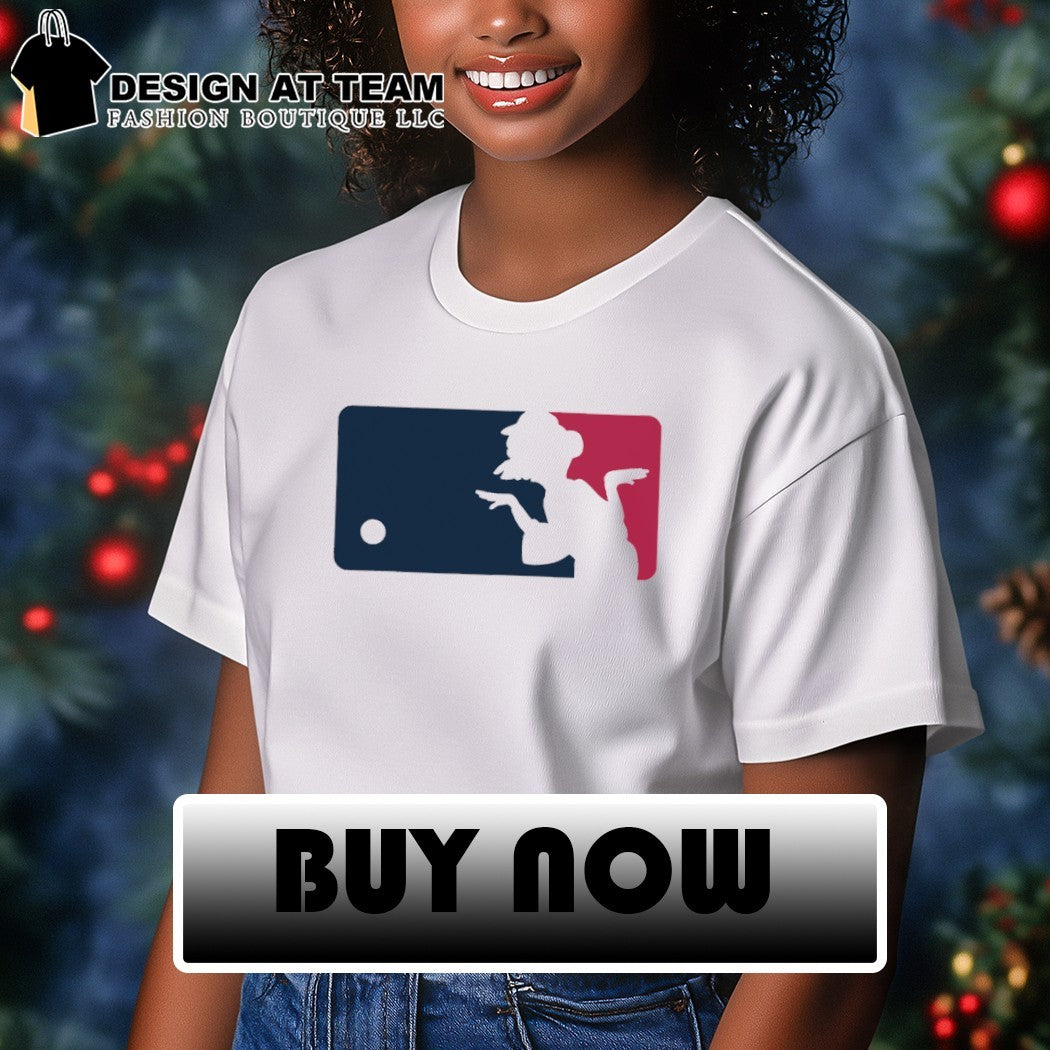 Lisa x MLB parody logo shirt
