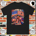 Living In America Rocky Apollo Creed 4th Of July shirt