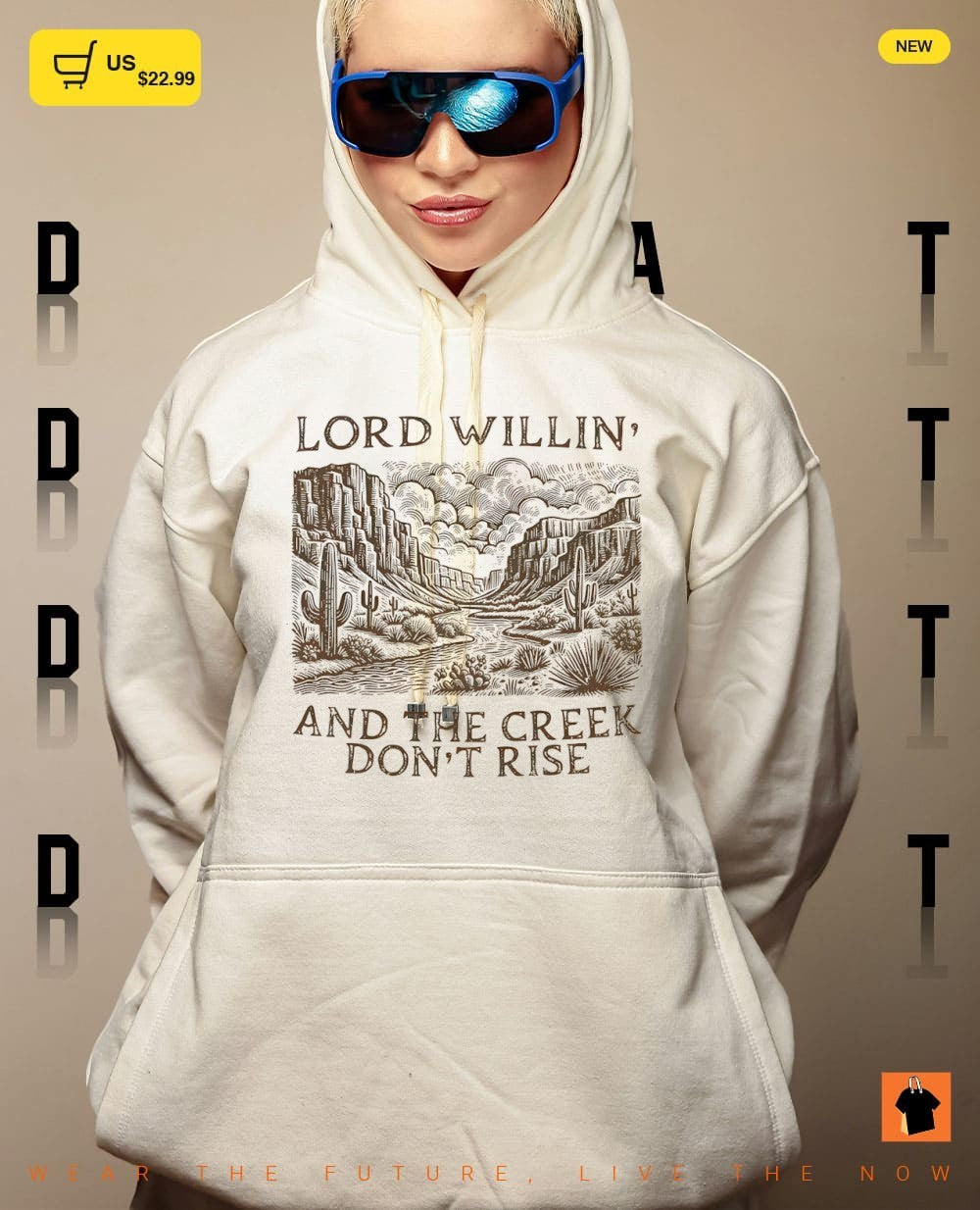 Lord willin’ and the creek don’t rise vintage shirt
