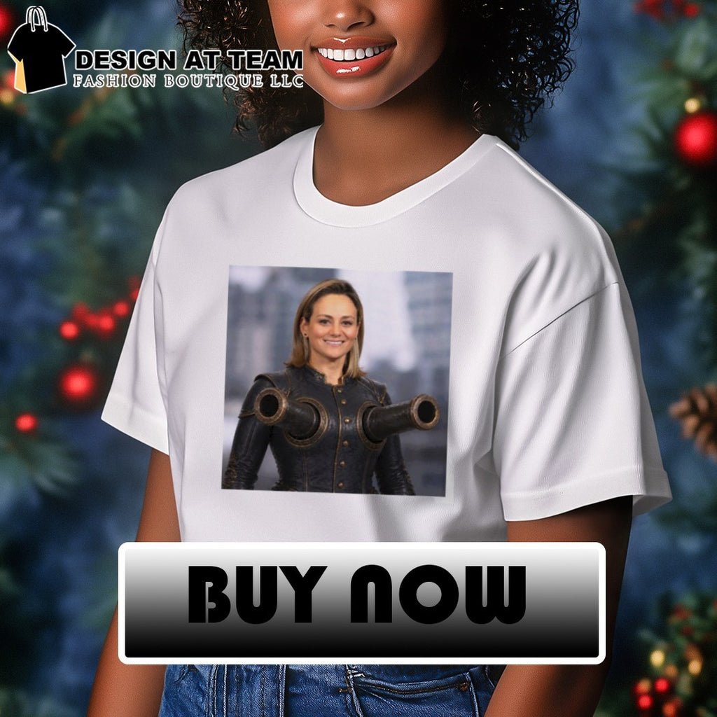 Lorna Hajdini I bet your little asian fish head wife doesn’t have these cannons shirt