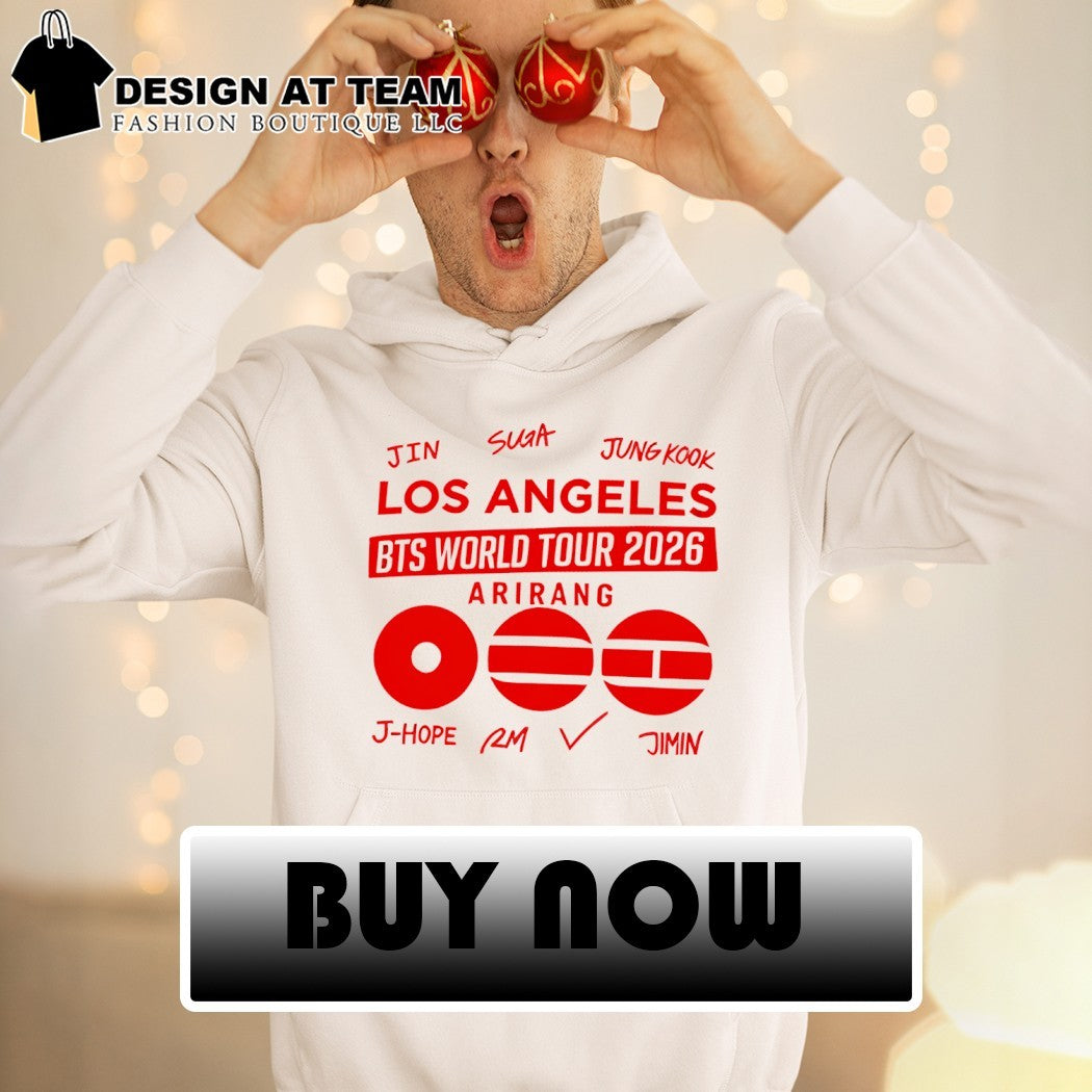Los ANgeles BTS World Tour 2026 Army Concert shirt