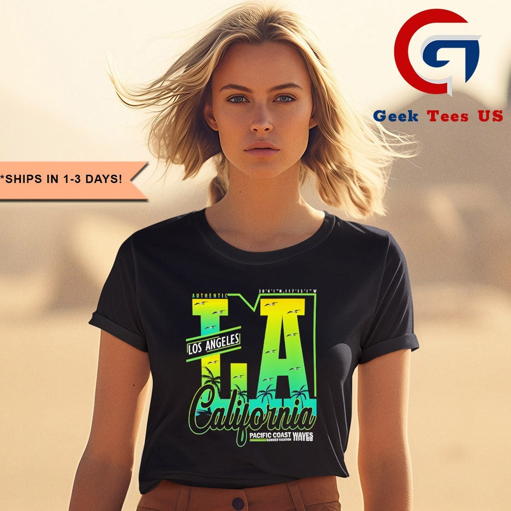 Los Angeles California Summer Vacation shirt