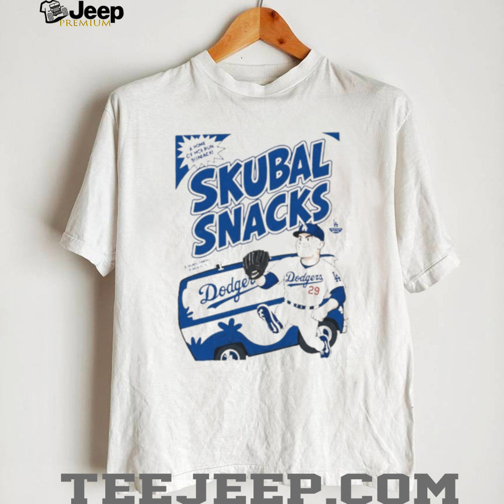 Los Angeles Dodgers Cy Young Skubal Snacks shirt