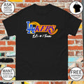 Los Angeles Dodgers Los Angeles Lakers Basketball #1 Teams NBA 2026 shirt