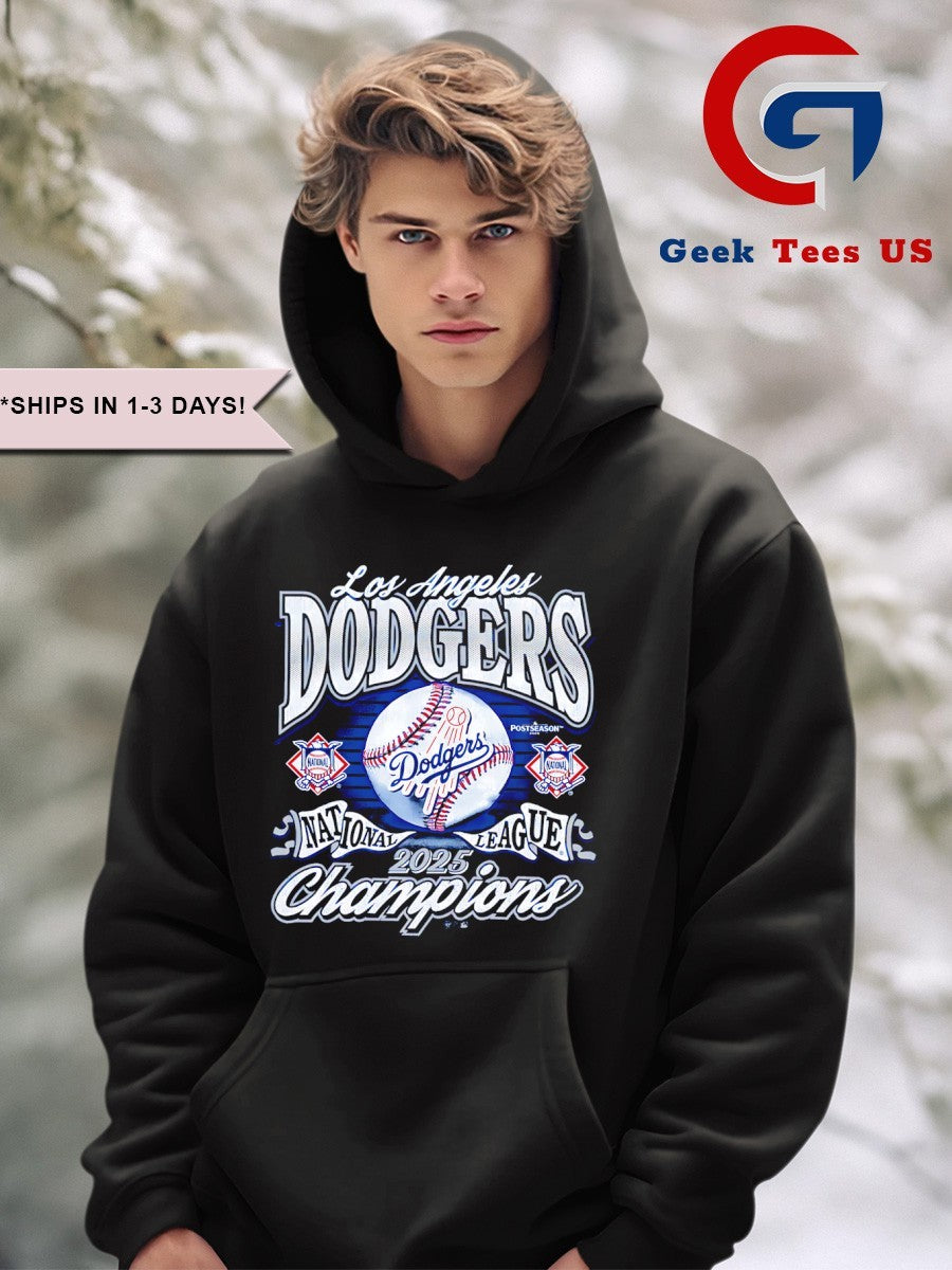 Los Angeles Dodgers baseball 2025 National League Champions vintage shirt