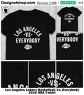 Los Angeles Lakers Basketball Vs. Everybody 2026 NBA shirt