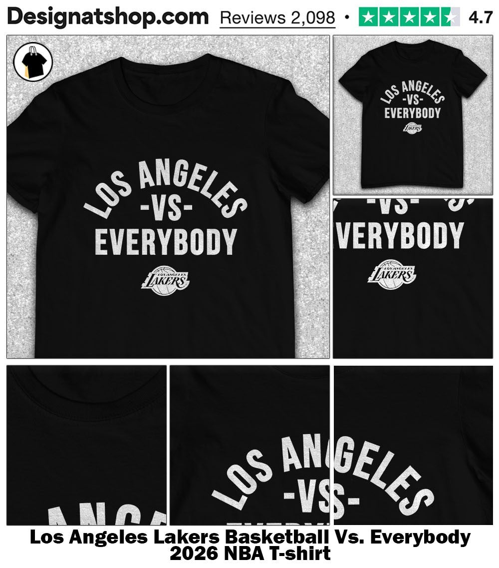 Los Angeles Lakers Basketball Vs. Everybody 2026 NBA shirt