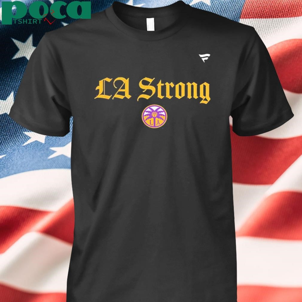 Los Angeles Sparks Fanatics Unisex LA Strong Fleece Pullover Shirt
