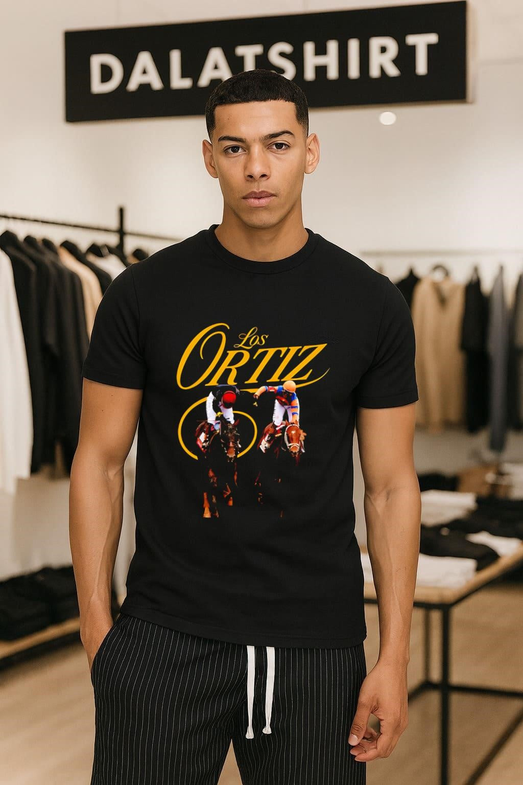 Los Ortiz Horse Racing Jockeys shirt