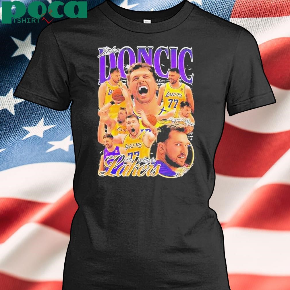 Luka Doncic Los Angeles Lakers Nba Basketball Graphic Poster Shirt