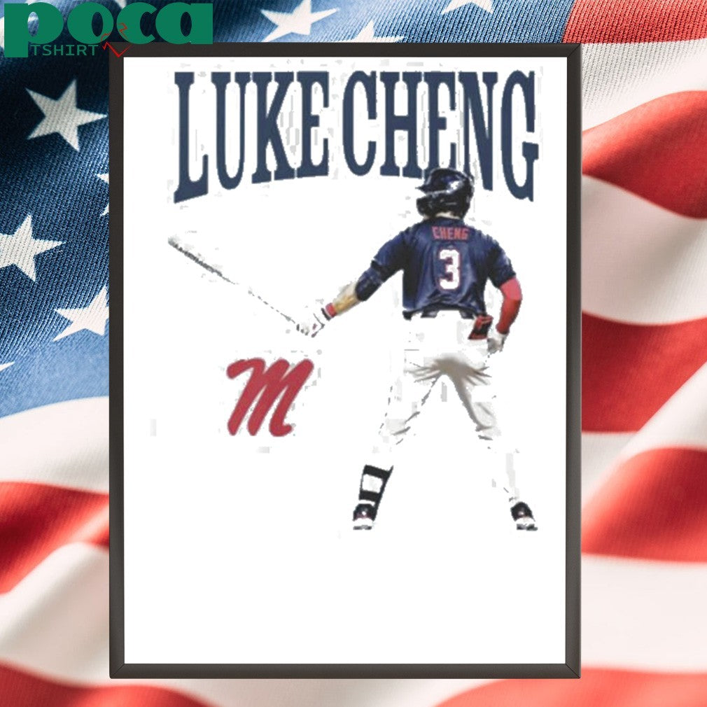 Luke Cheng Ole Miss Baseball shirt