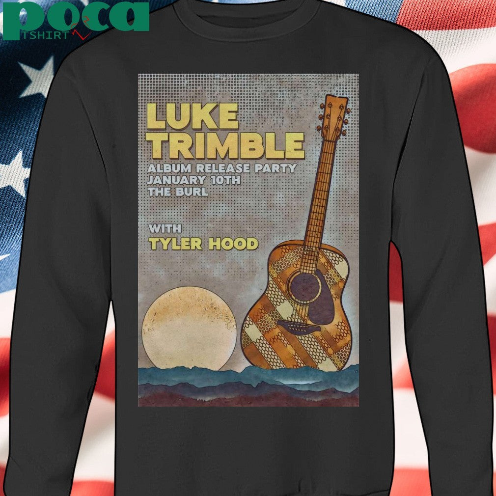 Luke Trimble At The Burl In Lexington KY On Jan 10 2025 Tour Poster T-Shirt