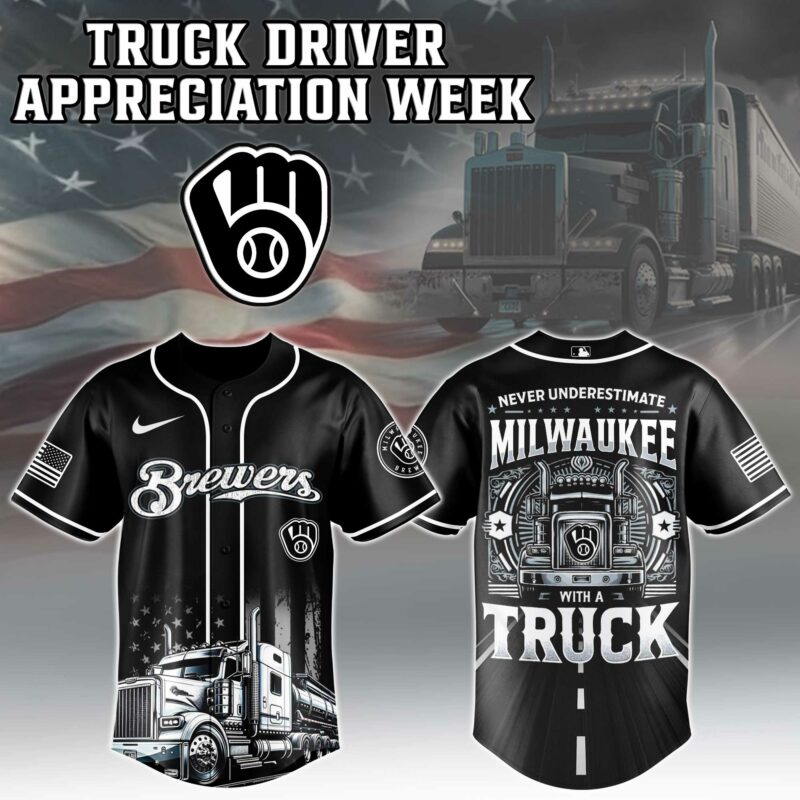 Milwaukee Brewers Nation Truck Driver Appreciation Week Jersey 2025