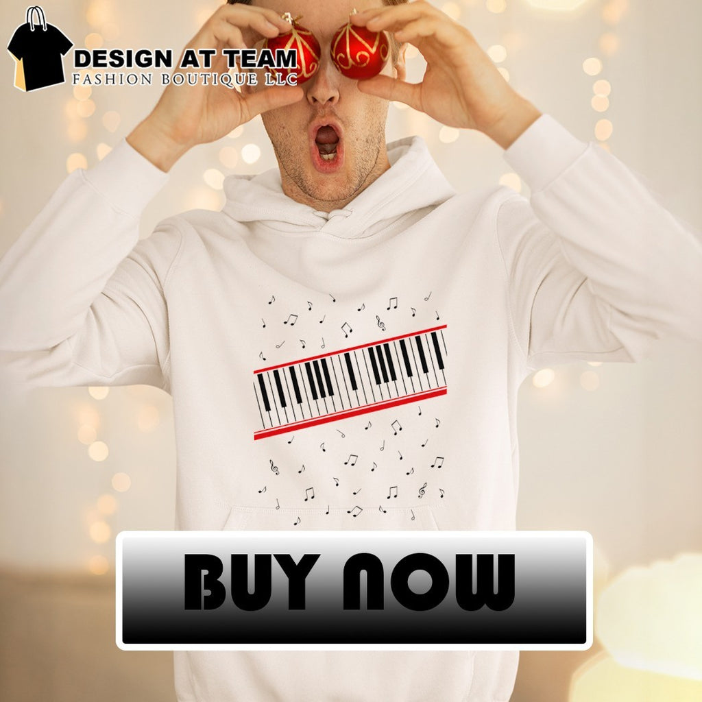 MJ wearing beat it keyboard music shirt
